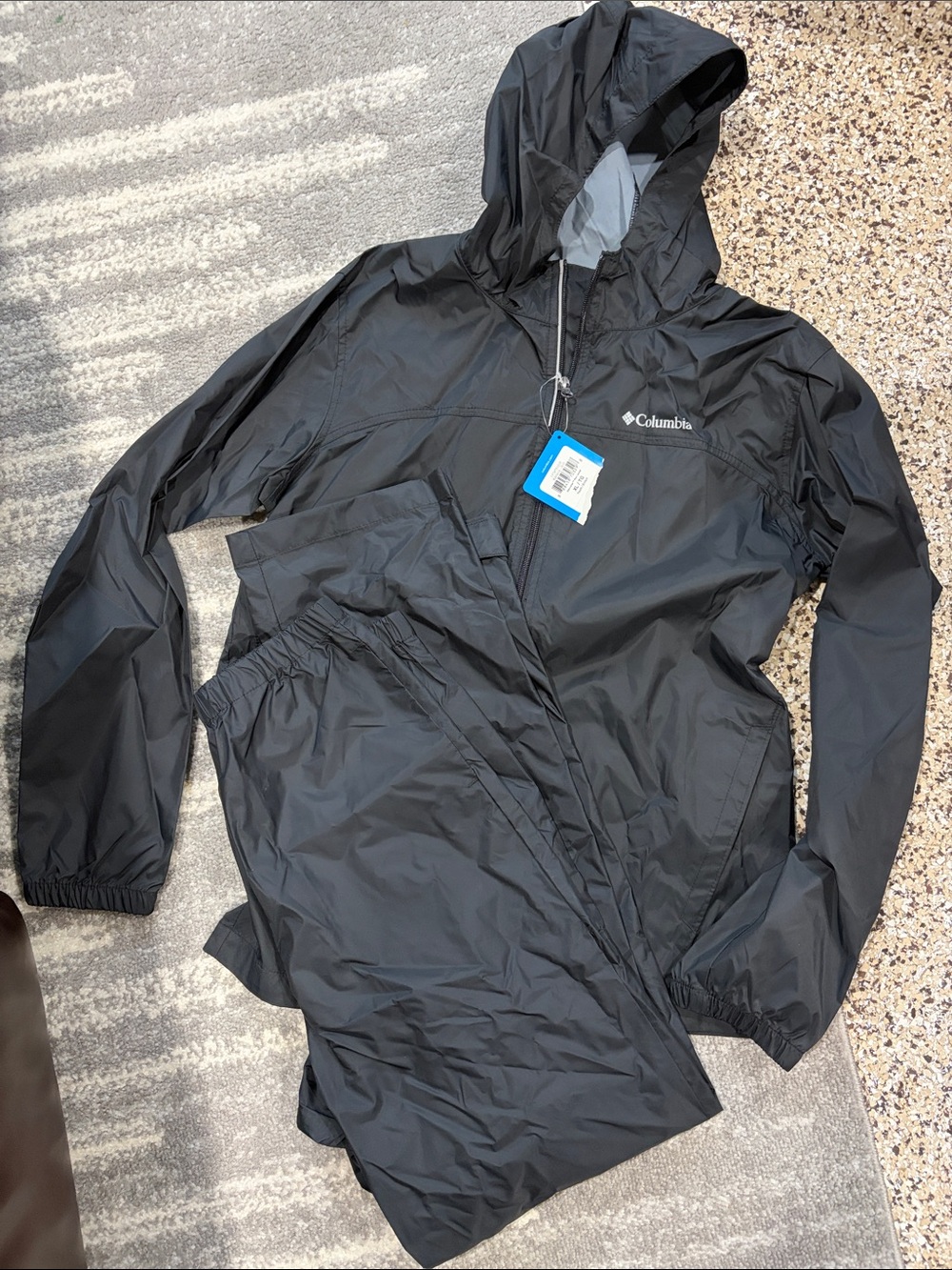 Kids Columbia brand rain suit